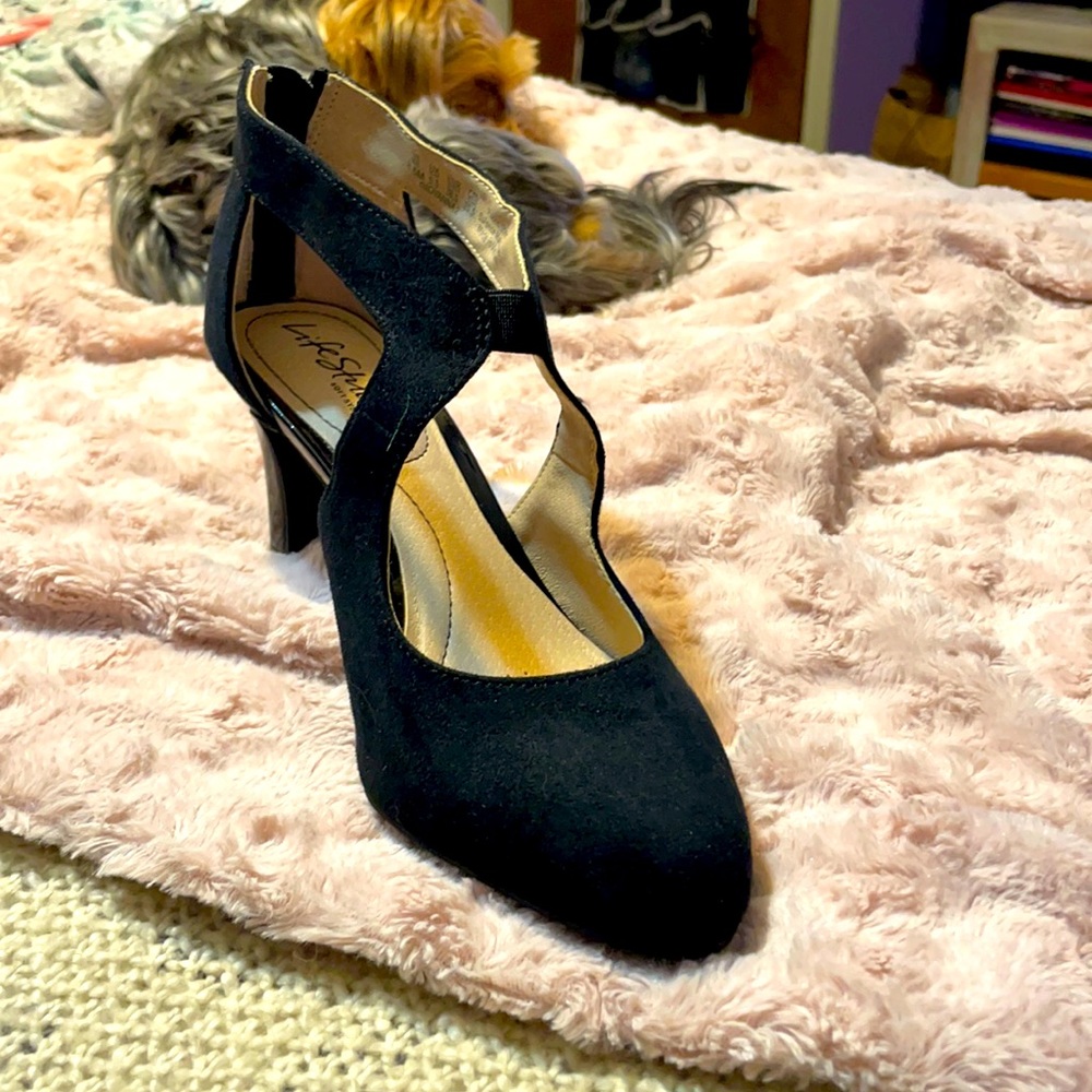 Black heels